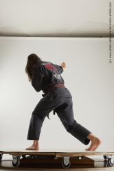 Ronda Kimono Fighting Pose